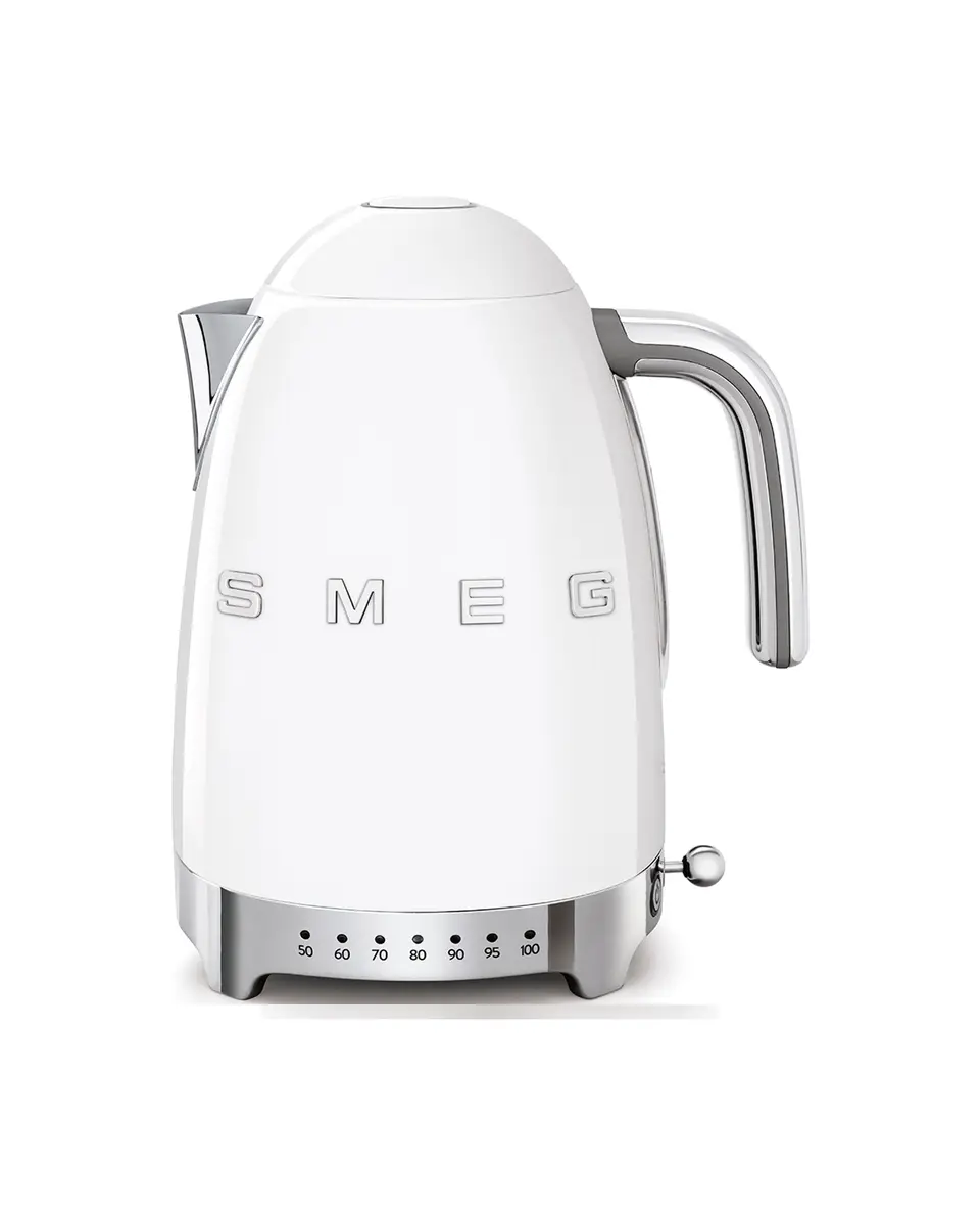 کتری برقی درجه دار اسمگ SMEG مدل KLF04 سفید براق