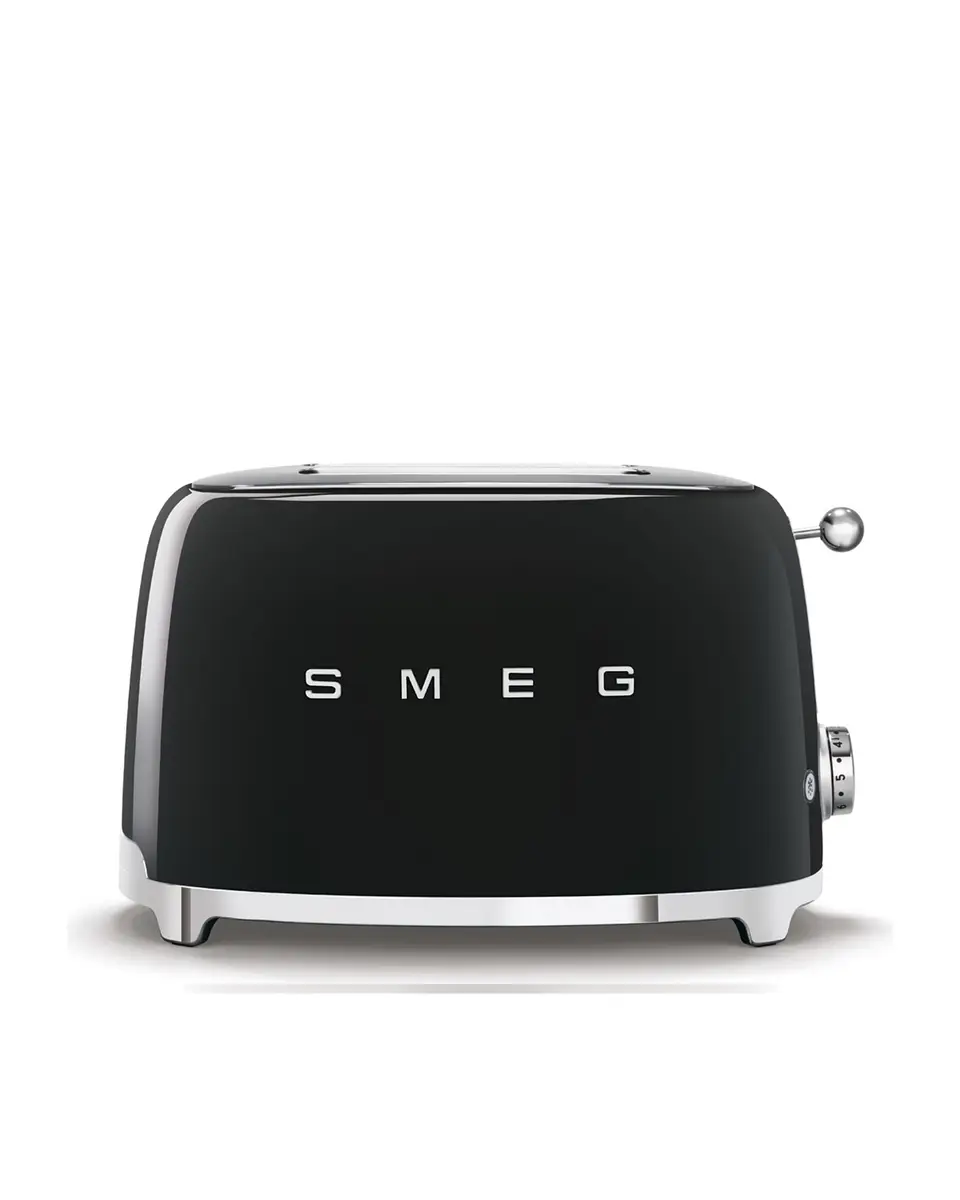 تستر 2 اسلایس کوچک اسمگ SMEG مدل TSF01 مشکی براق